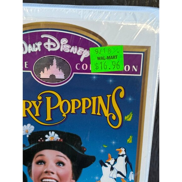 Walt Disney Masterpiece Collection Mary Poppins VHS Fully Restored New Sealed - Picture 2 of 4